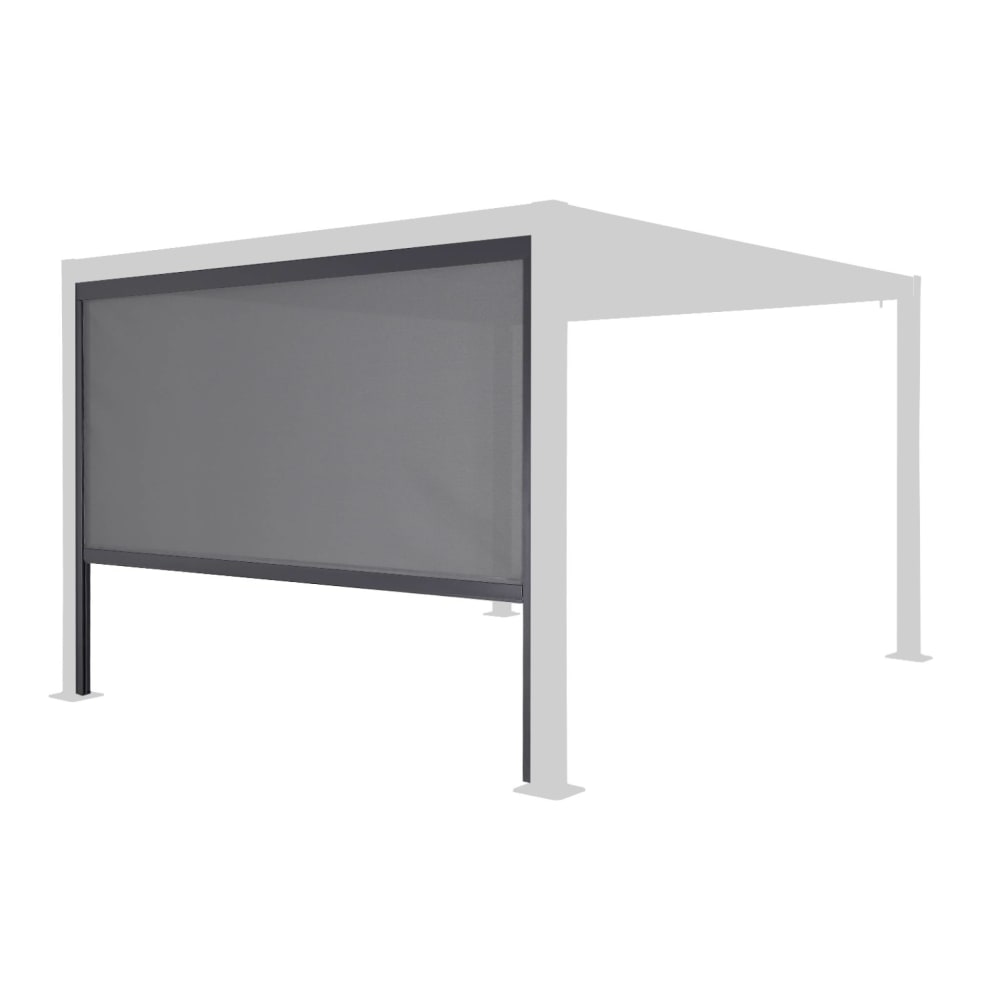 Store latéral 3m pour pergola bioclimatique palace anthracite
