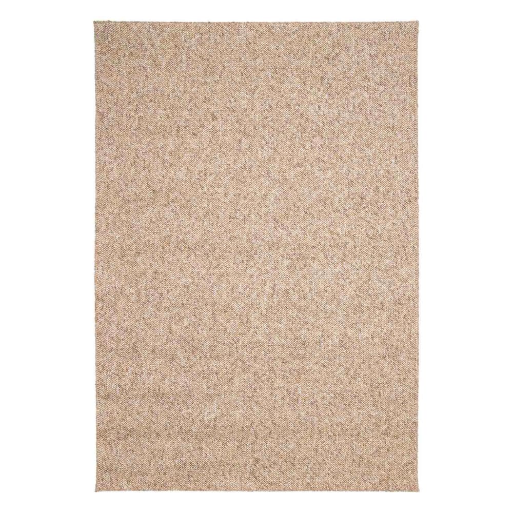 Tapis intérieur bouclette caramel effet chiné 160x230cm — vue 3
