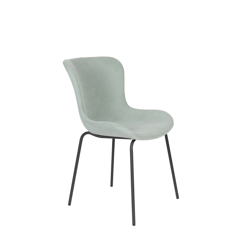 Chaise en tissu vert Chaise en tissu vert