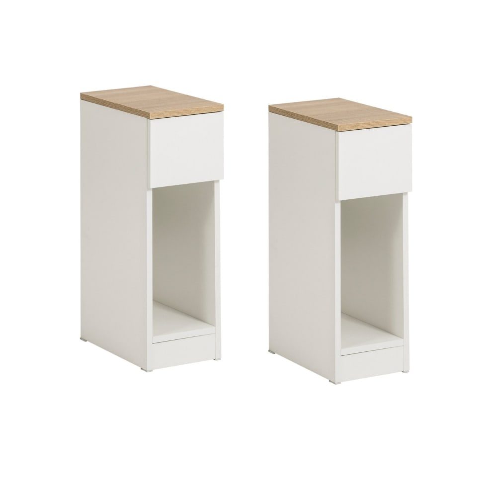 Lot 2 tables chevet