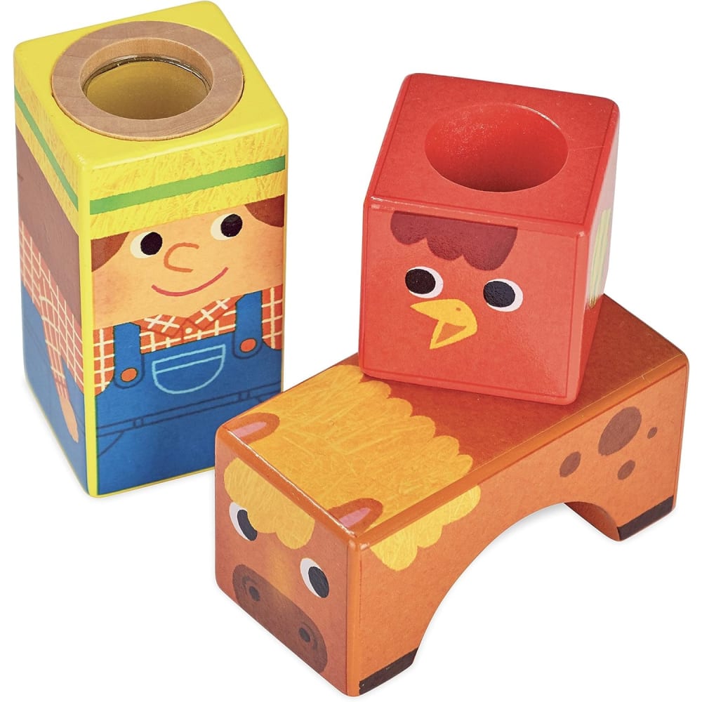 Cubes sonores de la ferme (Vilac) - Image 1