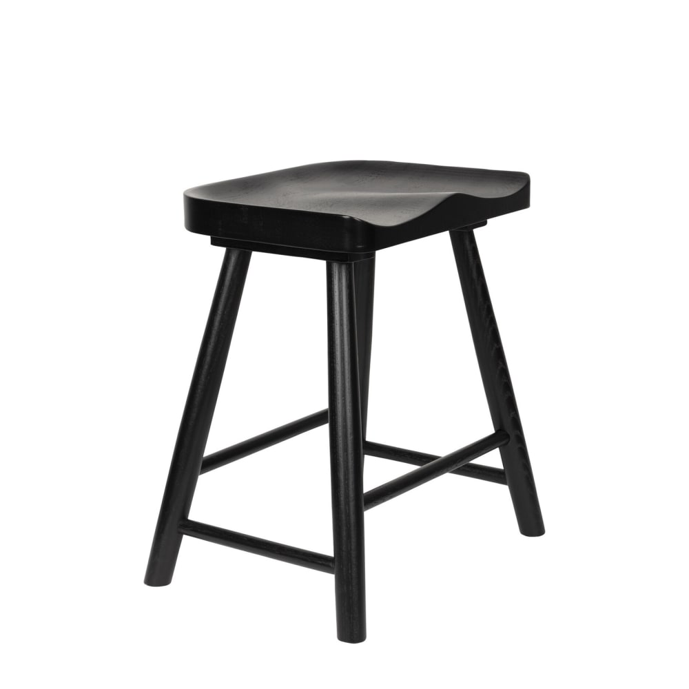 Tabouret en bois noir — Beyit