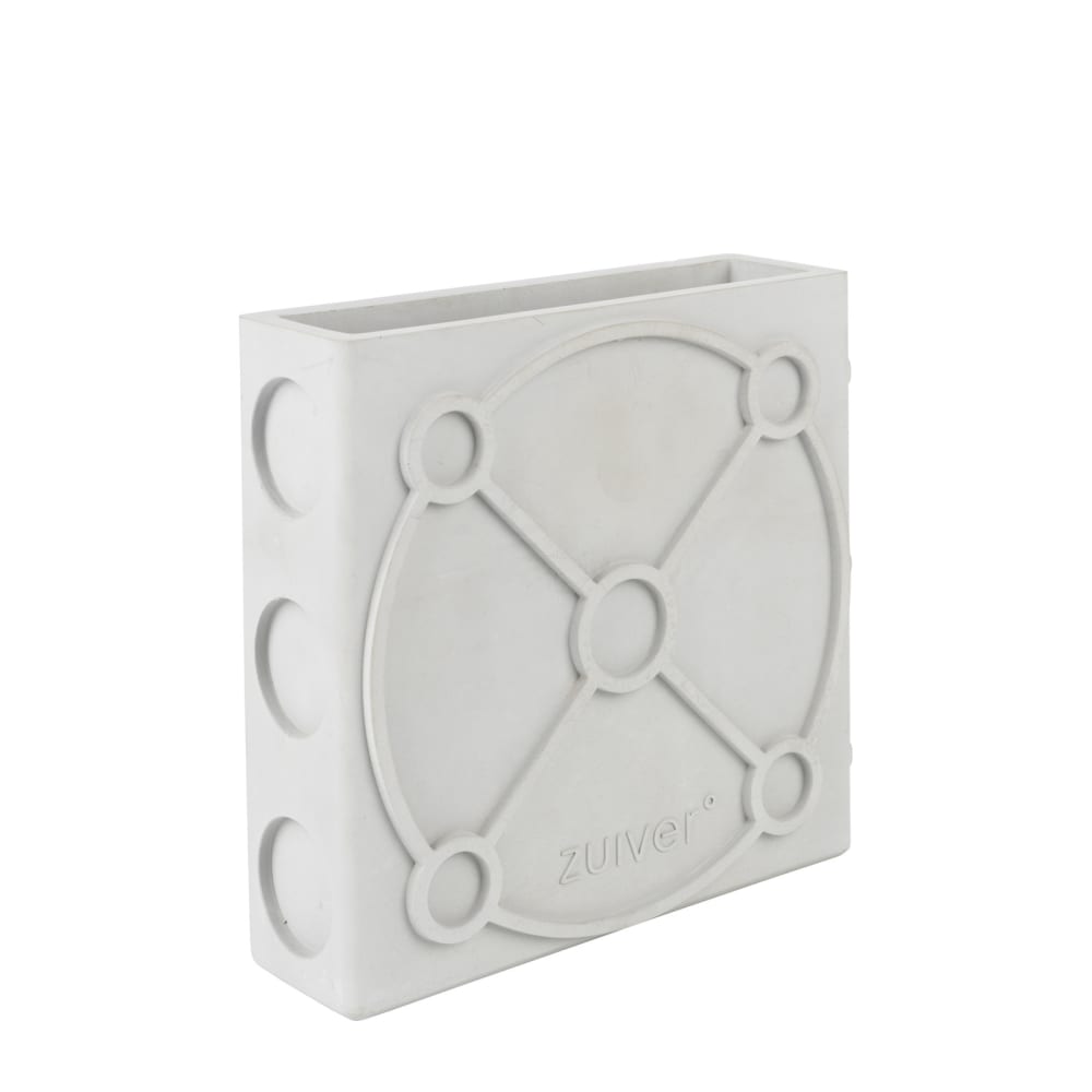 Vase en béton gris 20 cm