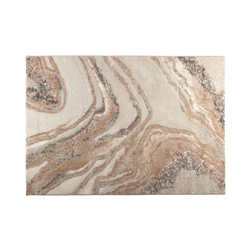 Zuiver Tapis en tissu brun 160x230 cm Marron