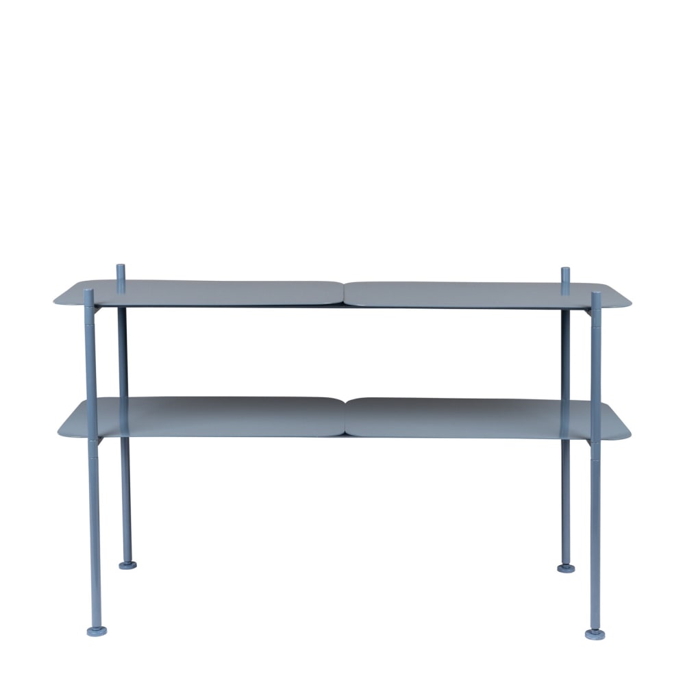 consola de hierro azul