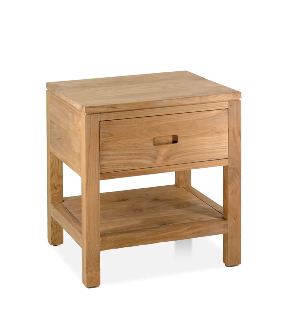 table en teck beige L