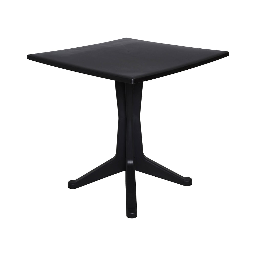 Table d'extérieur anthracite 70x70h72 cm