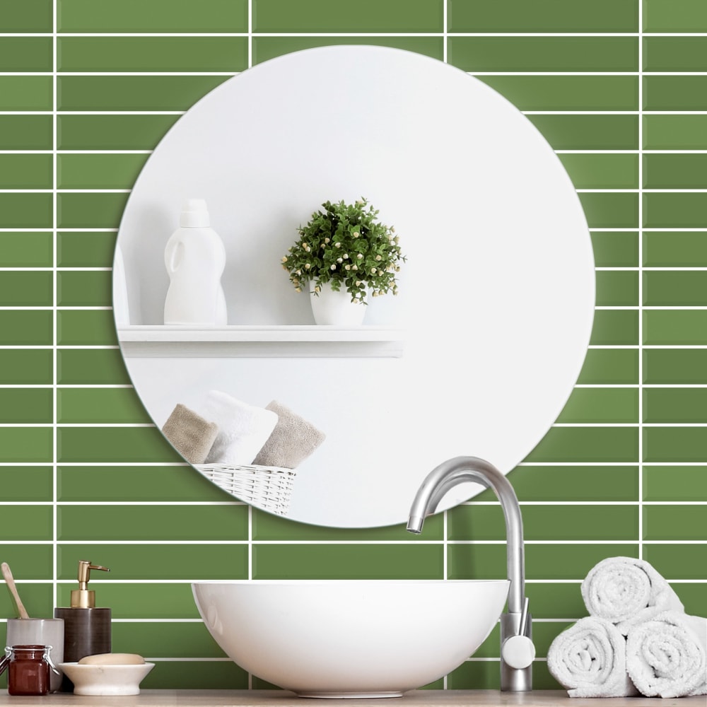 Wandspiegel rahmenlos modern - Rund 40 x 40 cm - Maisons Du Monde