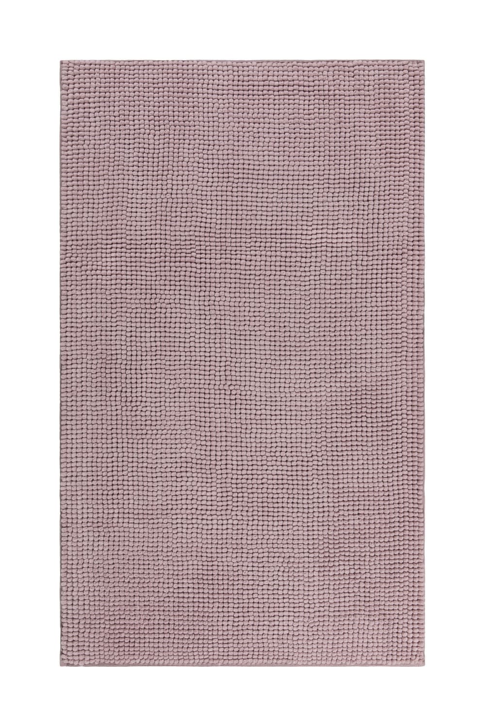 Tapis de bain tufté rose 70x120