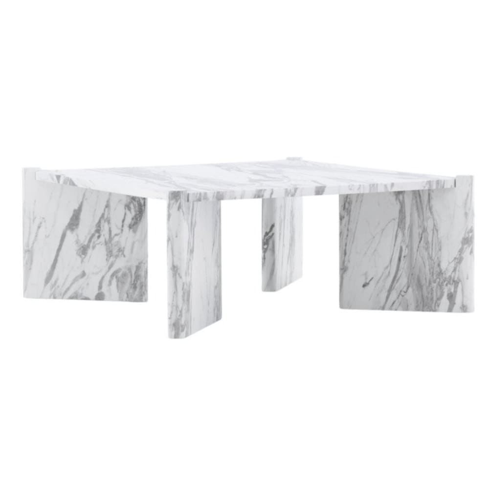 Table basse en bois de couleur blanche - Maisons du Monde