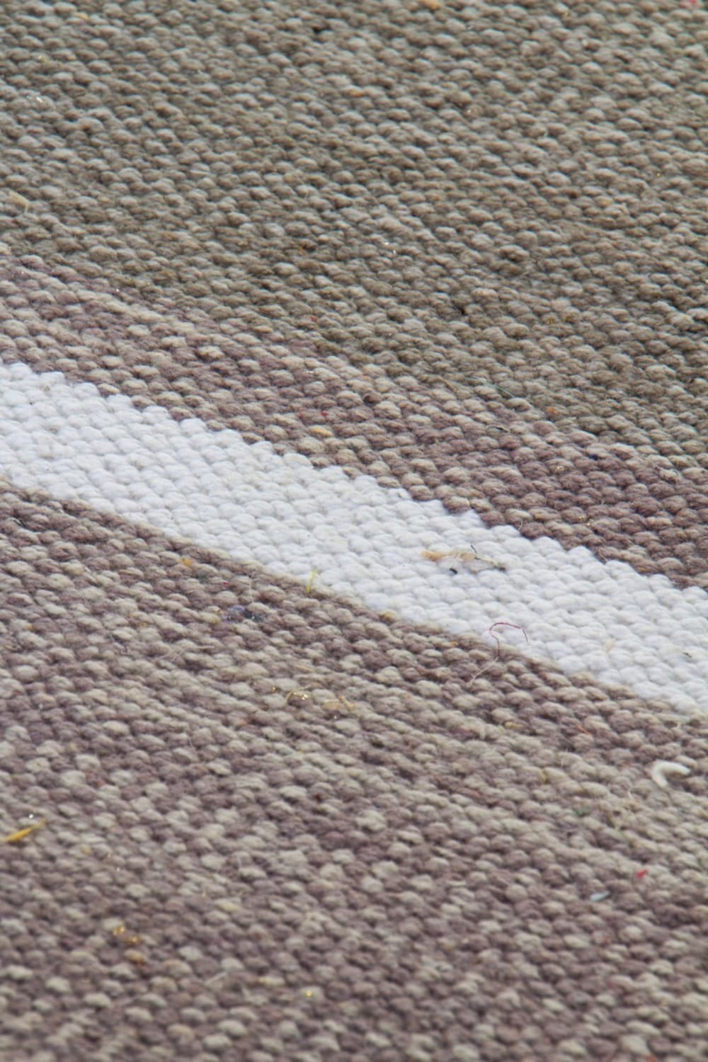 Tapis en coton gris 60x120 cm — vue 4