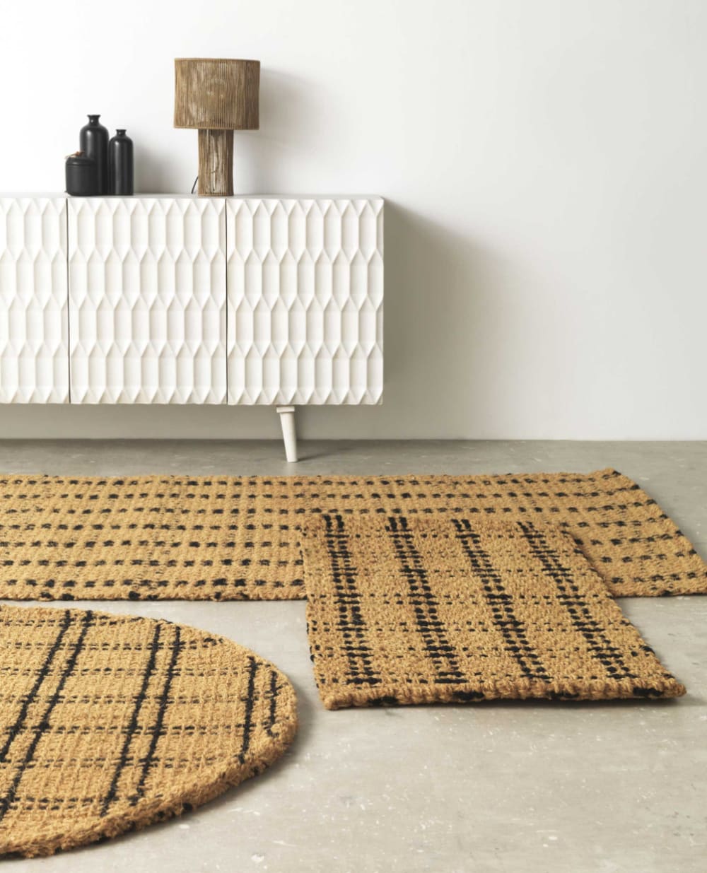 Tapis en fibre de coco 180 cm diam. — vue 3