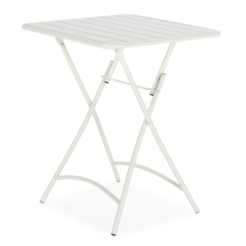 HOMN Mesa de jardín plegable perla