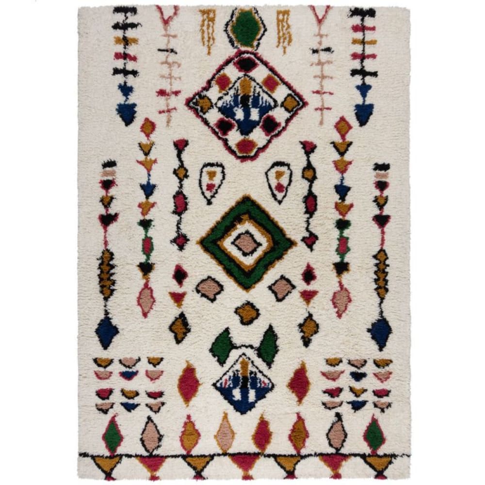 Flair Rugs Tapis style berbere en laine multicolore