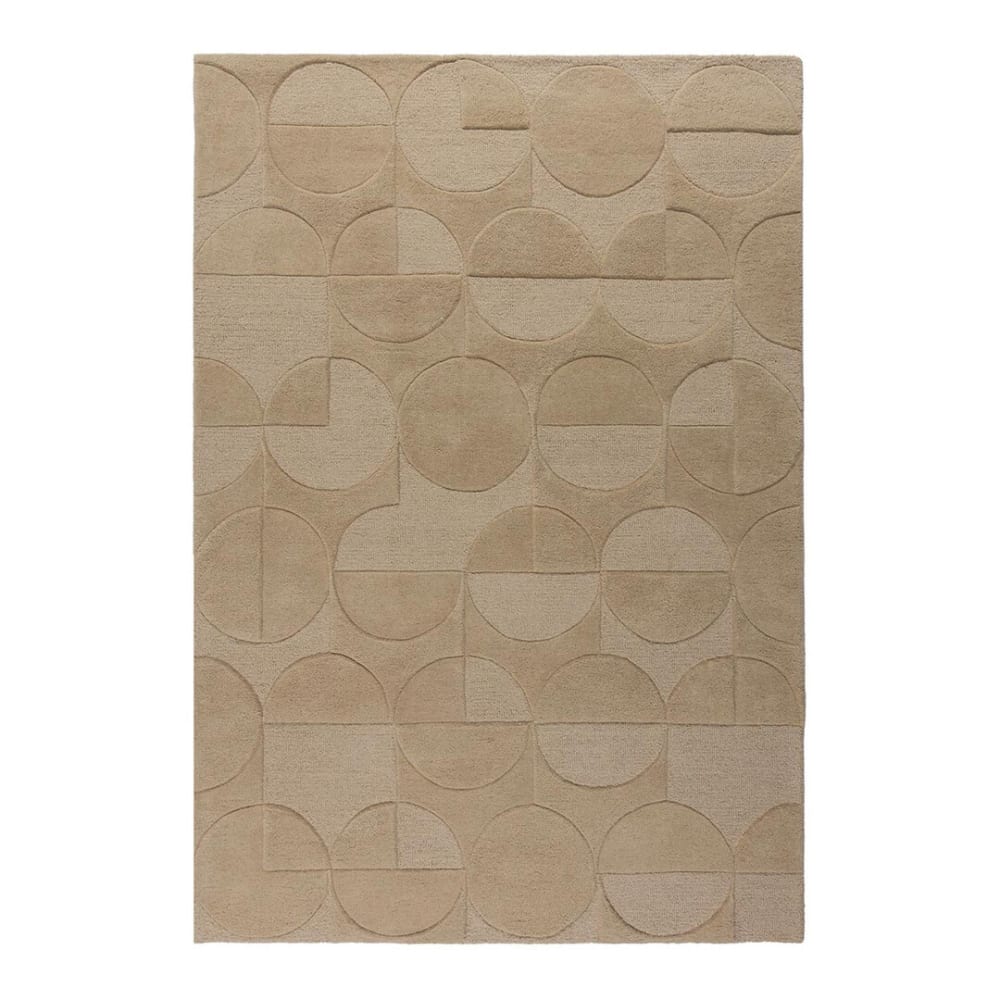 Tapis en laine beige 200x290cm