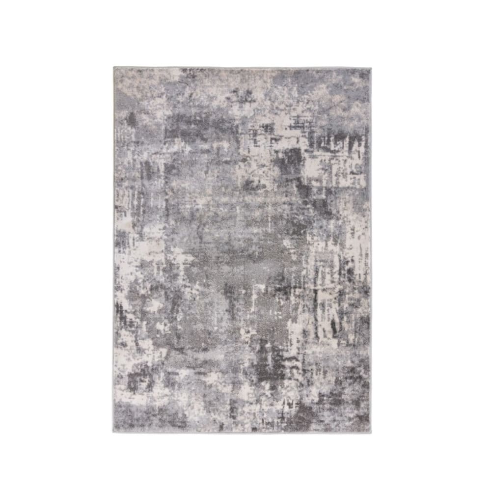 Tapis design en polypropylène gris 160 x 230