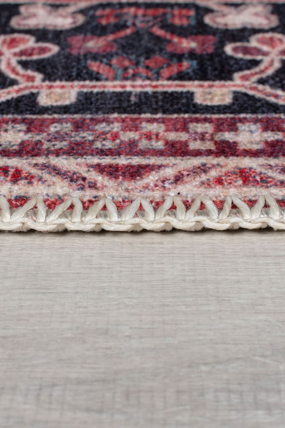 Tapis lavable rouge 120x170cm — vue 4