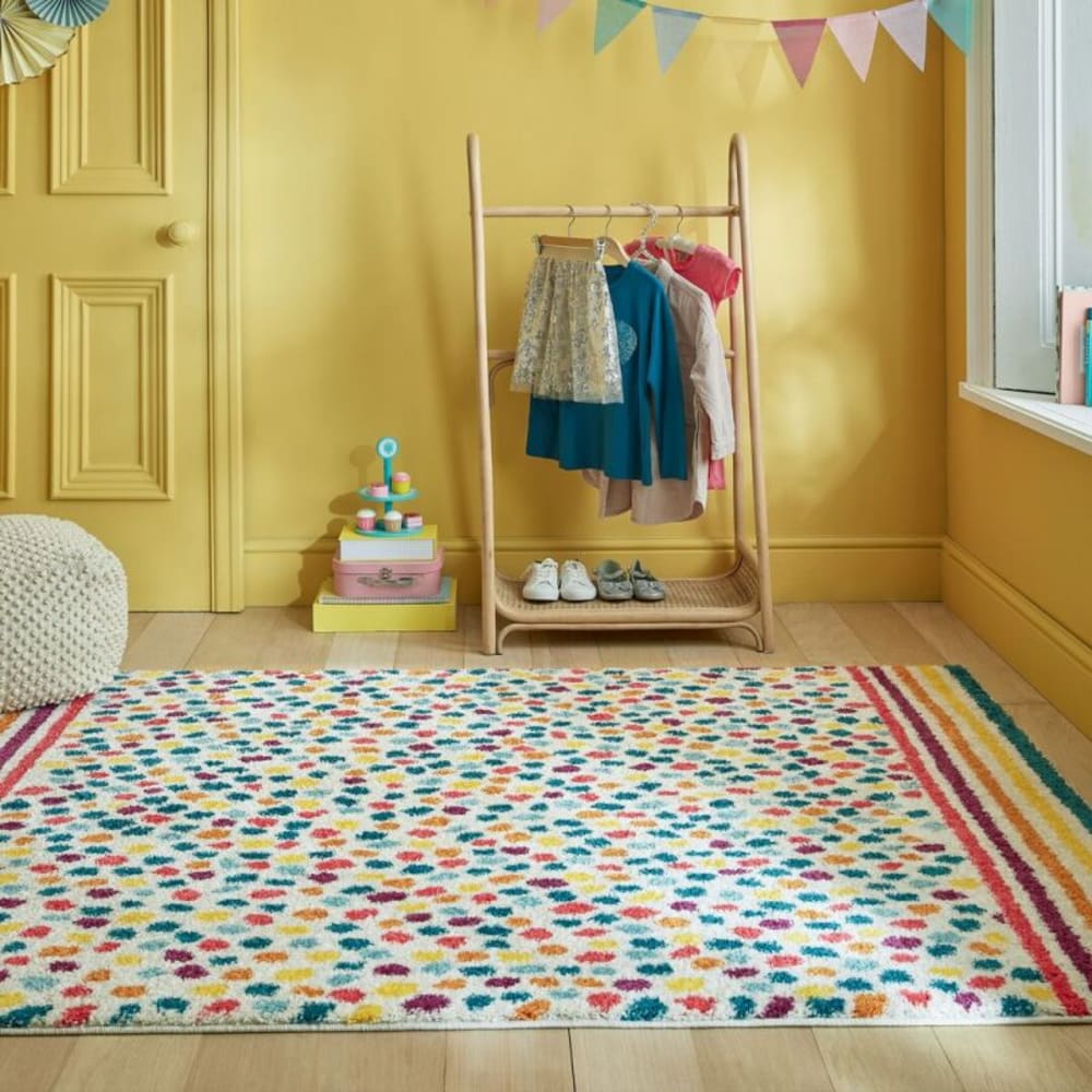Tapis en polypropylène multicolore - Maisons du Monde
