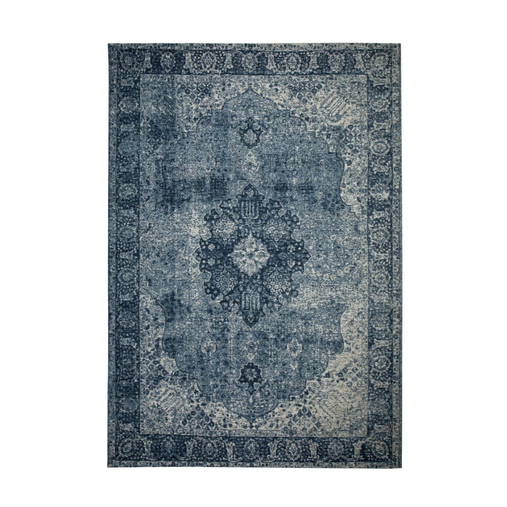 Tapis vintage bleu 200x290cm