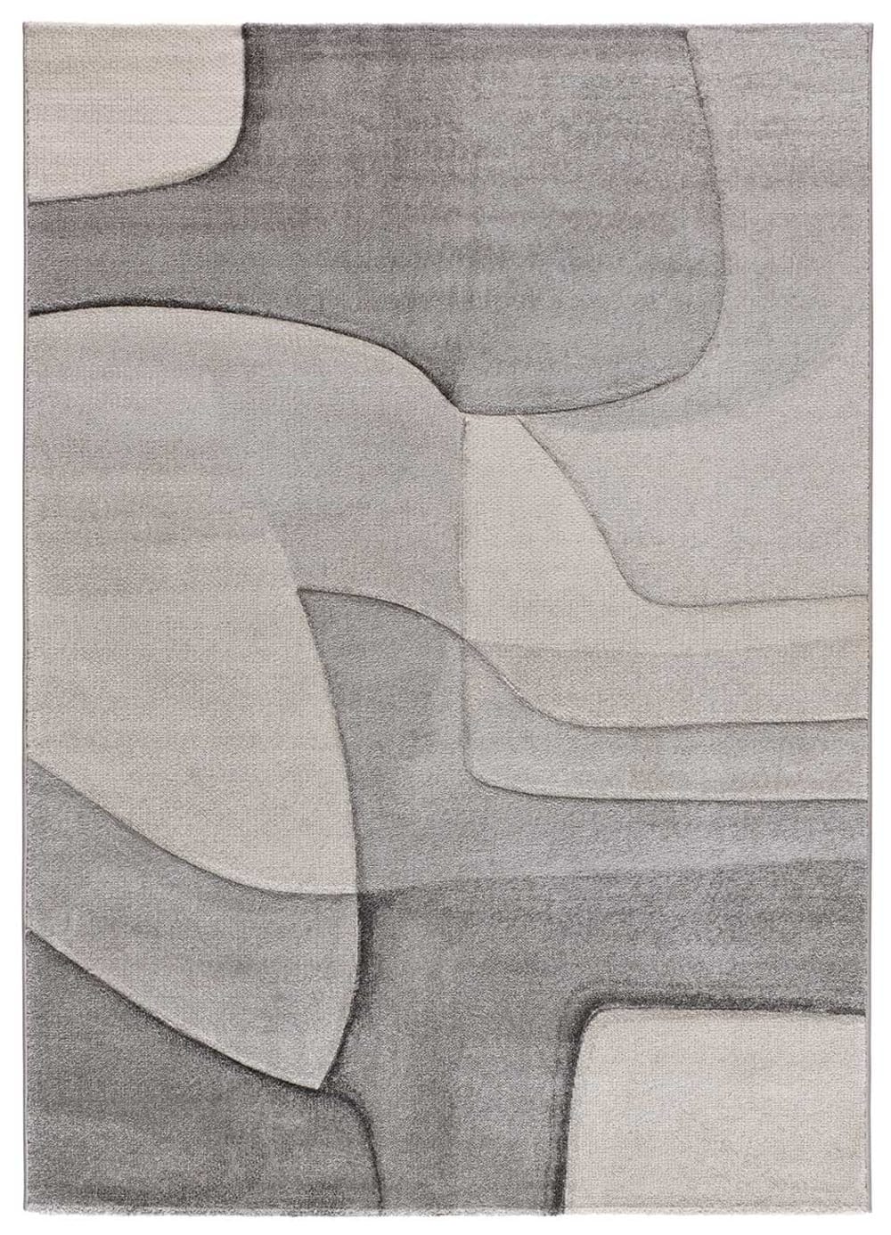 Tapis moderne gris 80x150 cm