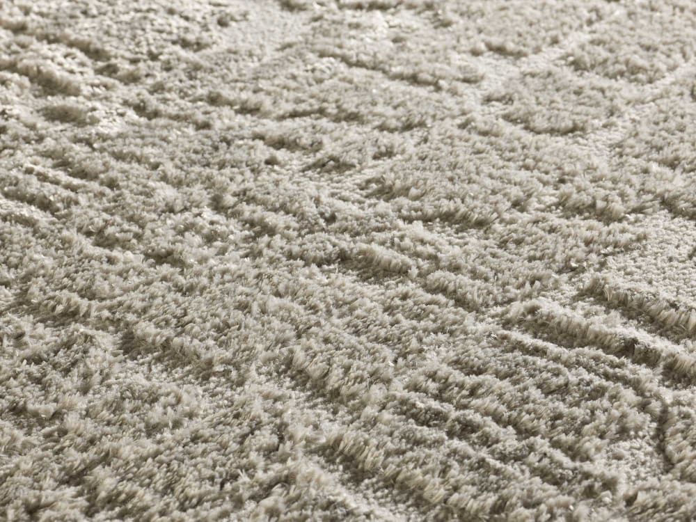 Tapis à relief shaggy gris 140x200 cm — vue 4