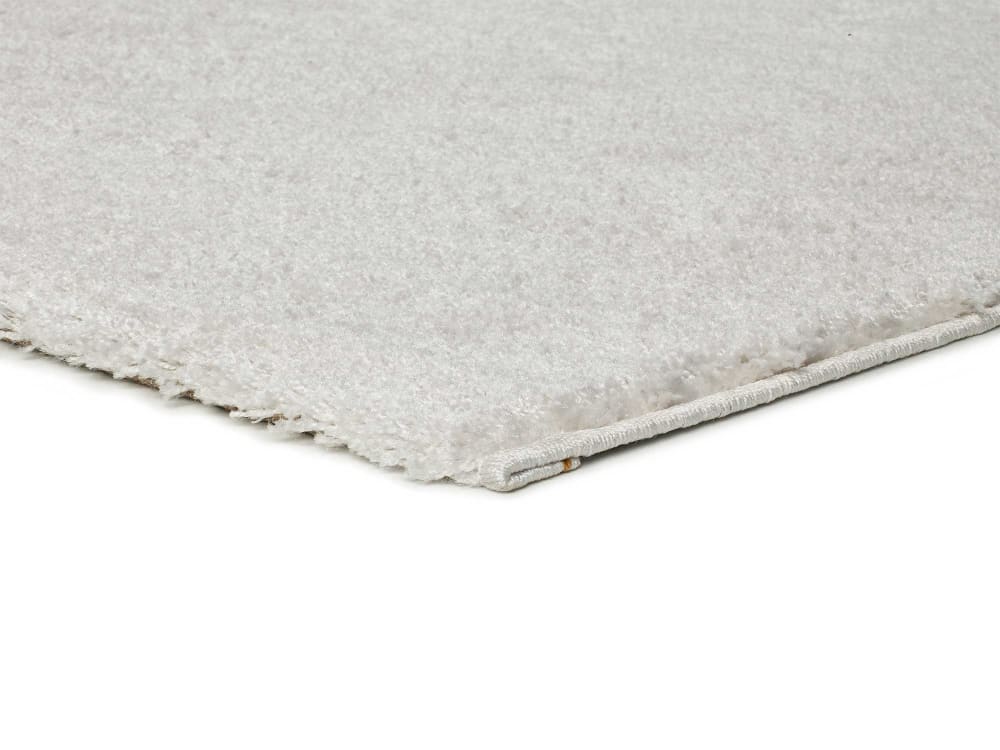 Tapis shaggy blanc 190x290 cm — vue 4