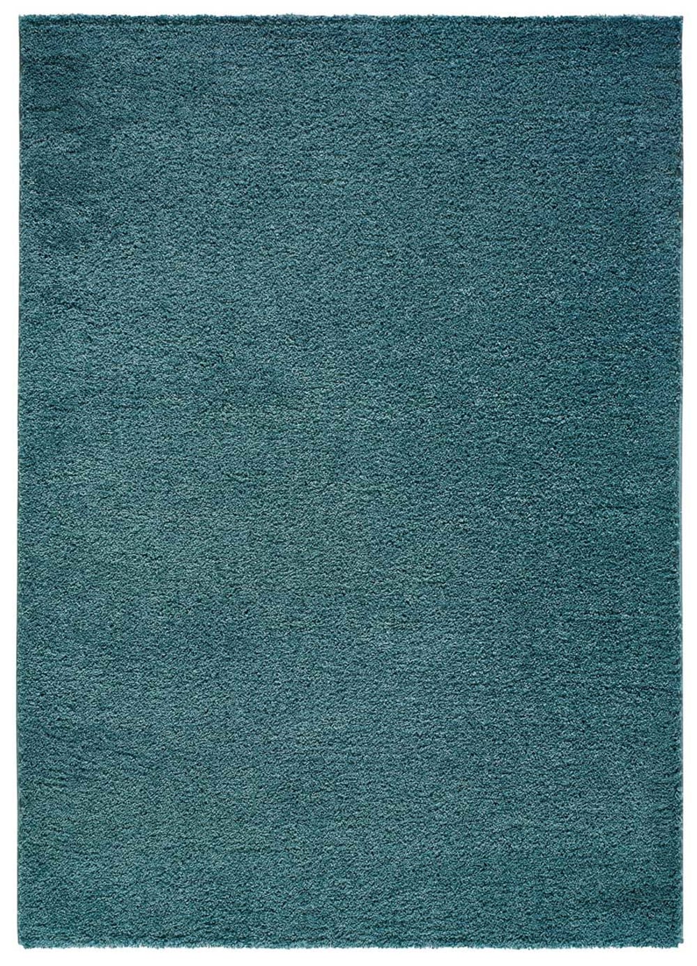 Tapis shaggy bleu  120x180