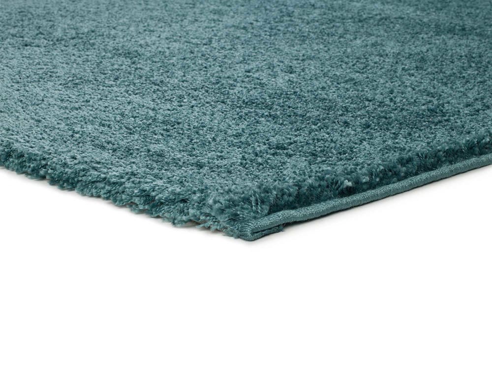 Tapis shaggy bleu 120x180 cm — vue 4