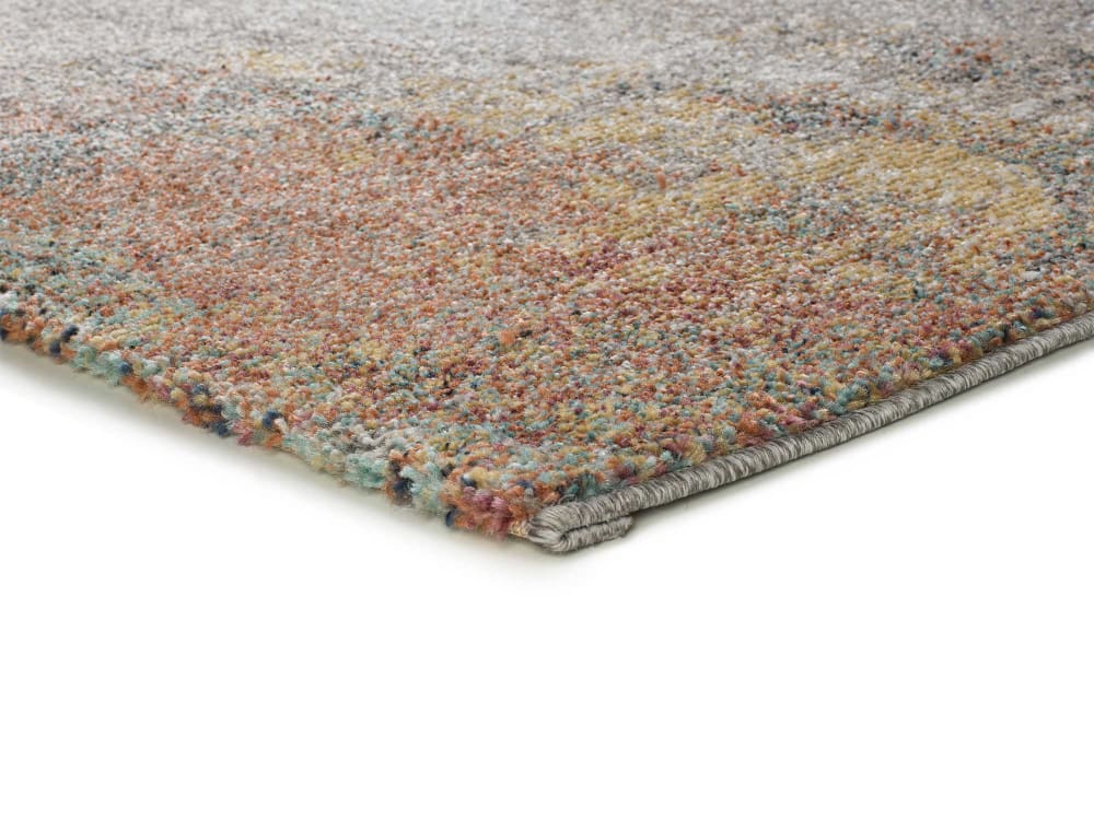 Tapis abstrait bleu/gris 80x150 cm — vue 4