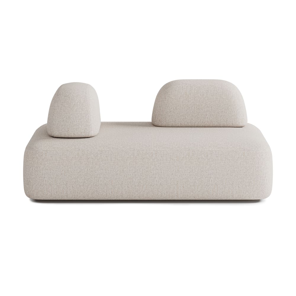 Canapé 3 places tissu beige