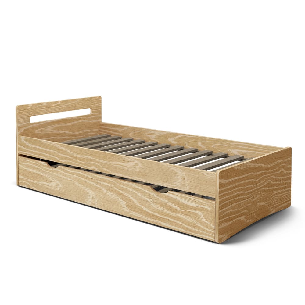 ID Kids - Lit gigogne bois massif 80x190 cm