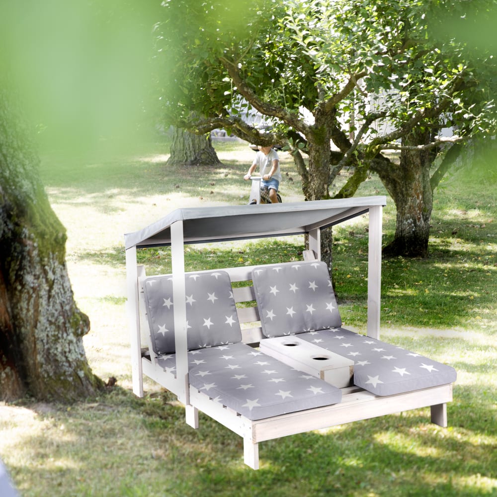 Chaise longue double pour enfants avec coussin d'assise - Maisons du Monde
