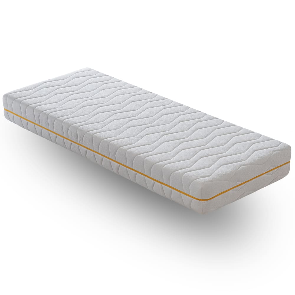 Matelas en mousse 90x200 epaisseur 20 cm, housse amovible