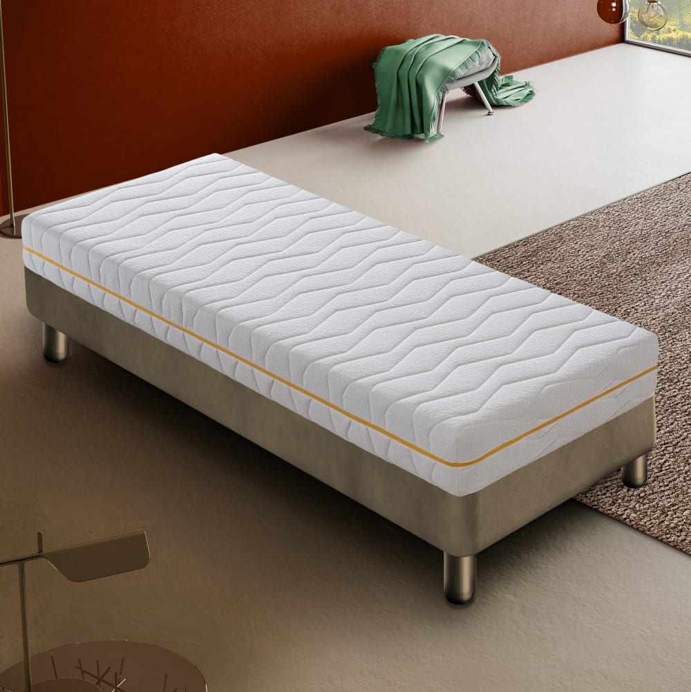 Matelas en mousse 90x200 epaisseur 20 cm, housse amovible - Maisons du Monde