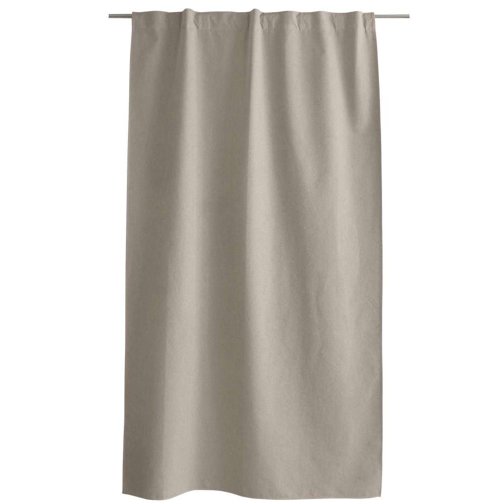 Rideau total occultant beige 140 x 240 cm — vue 3