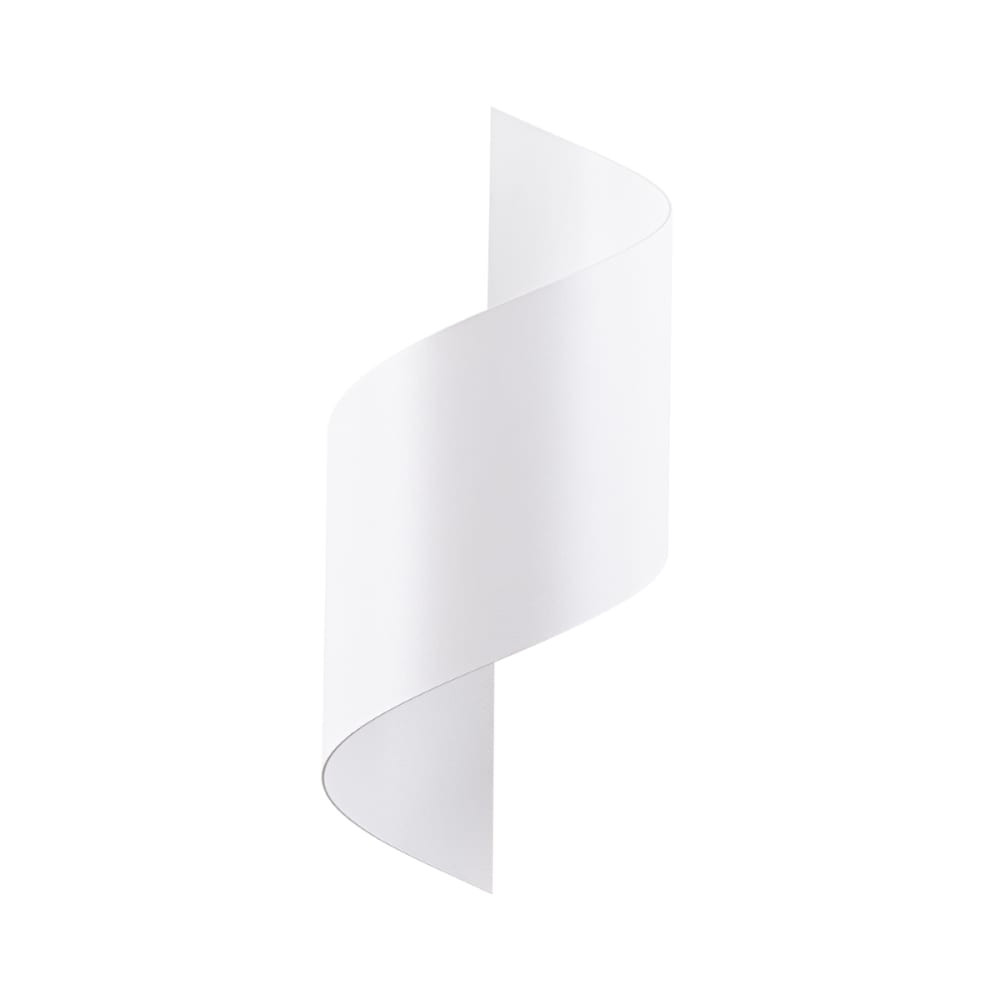Applique acier blanc H 31 cm