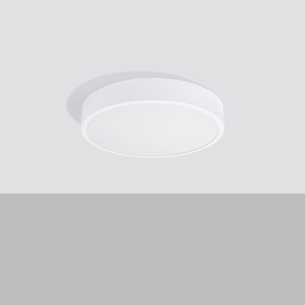 Plafonnier Aluminium Blanc LED 1 Onyx 40 — vue 3
