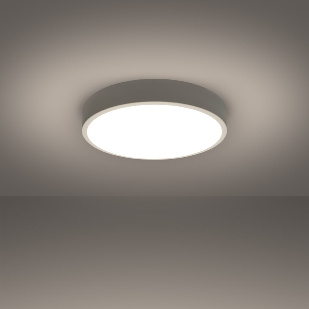 Plafonnier Aluminium Blanc LED 1 Onyx 40 — vue 4