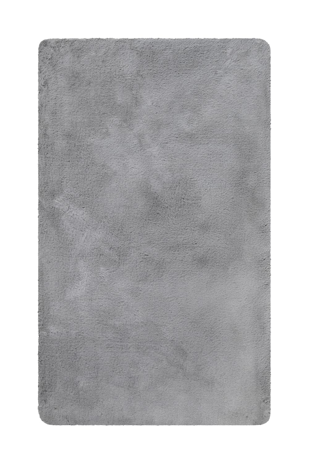 Tapis de bain doux tufté gris 70x120