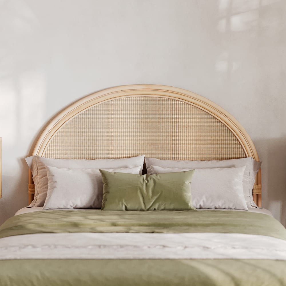 Kopfteil aus natürlichem Rattan 140 cm - Maisons Du Monde