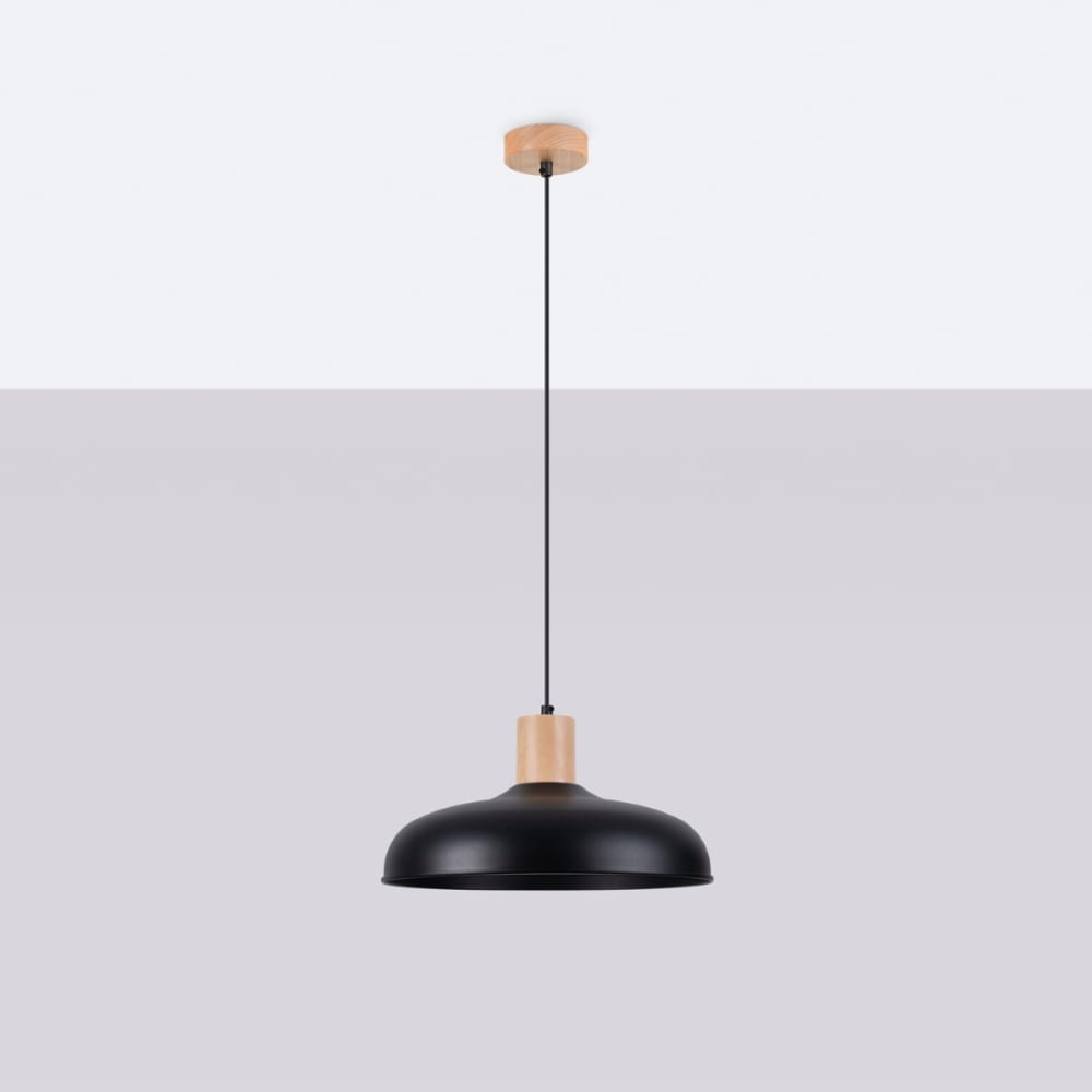 Pendelleuchten aus Stahl, Höhe 120, Schwarz - Maisons Du Monde