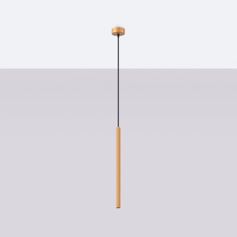 Suspension Acier Doré G9 1 Arche — vue 3
