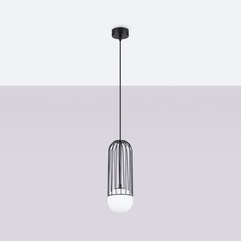 Suspension Acier Noir G9 1 Brina — vue 3