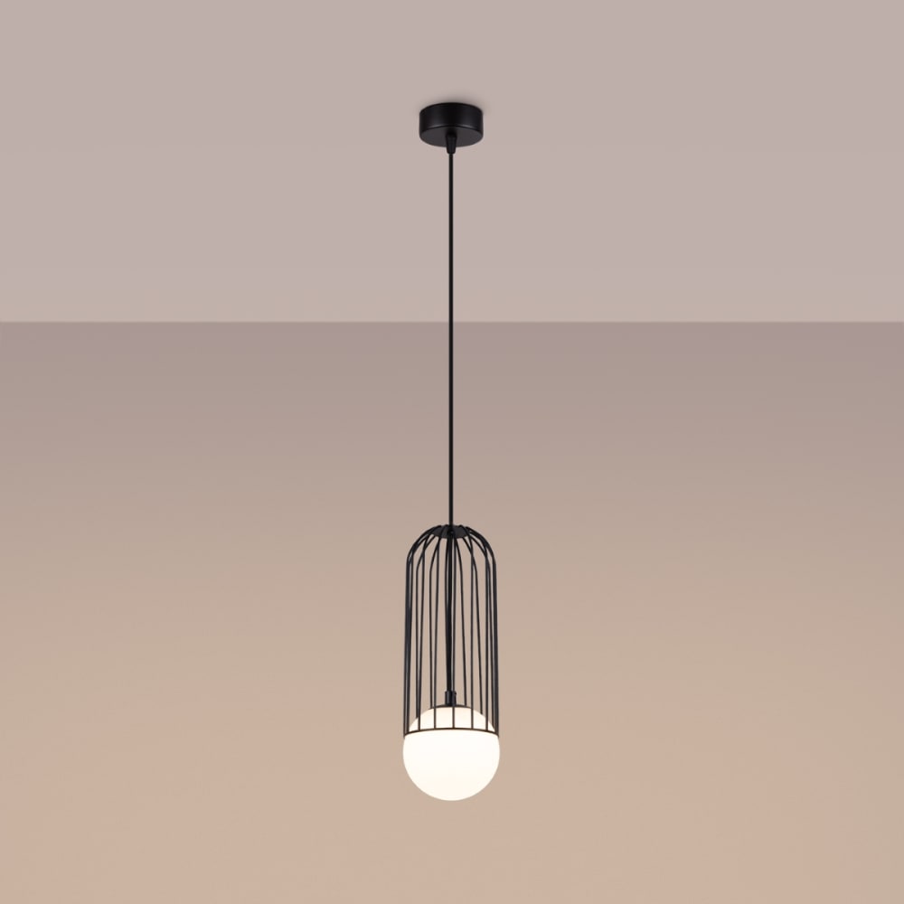 Suspension Acier Noir G9 1 Brina — vue 4