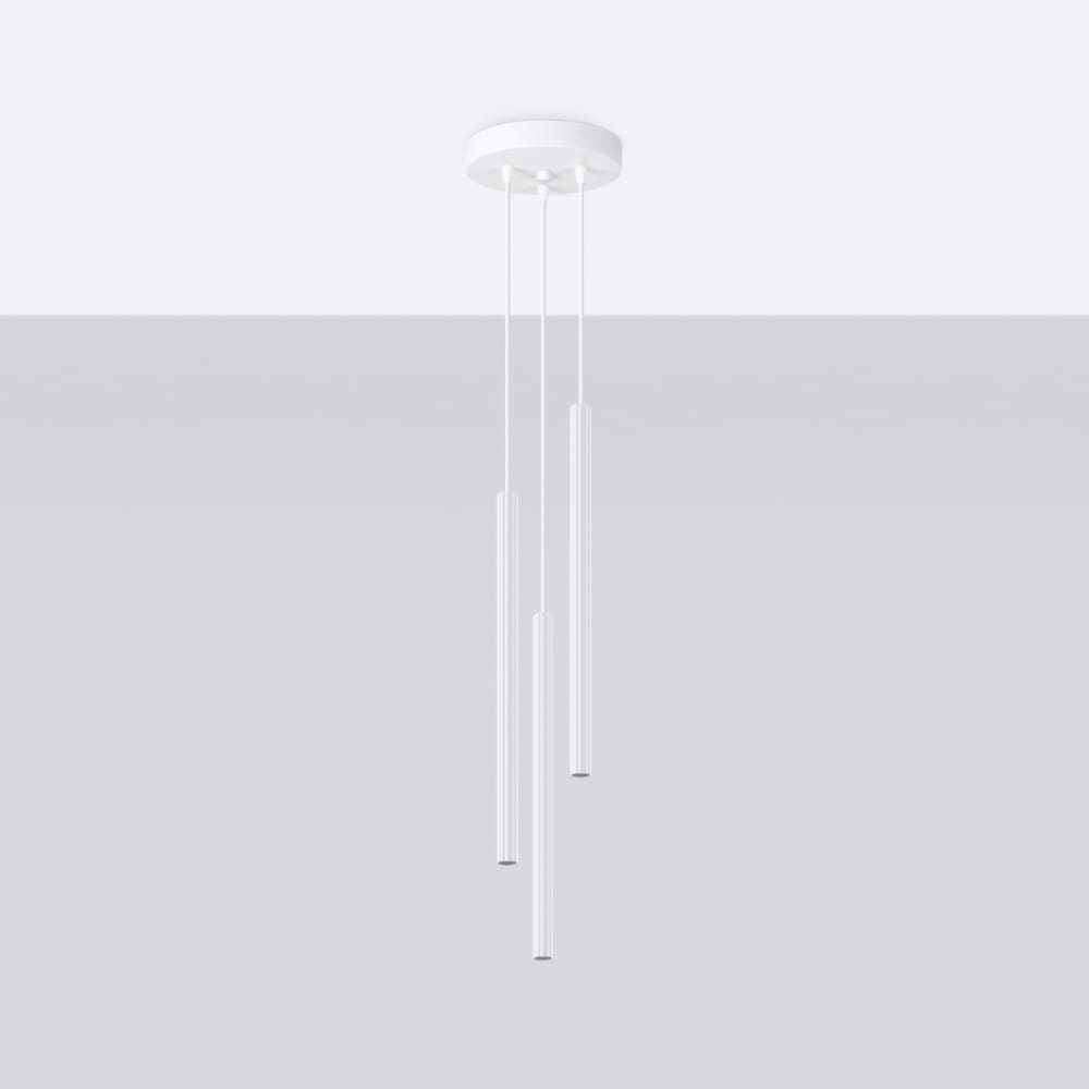Pendelleuchten aus Stahl in Weiß - Maisons Du Monde