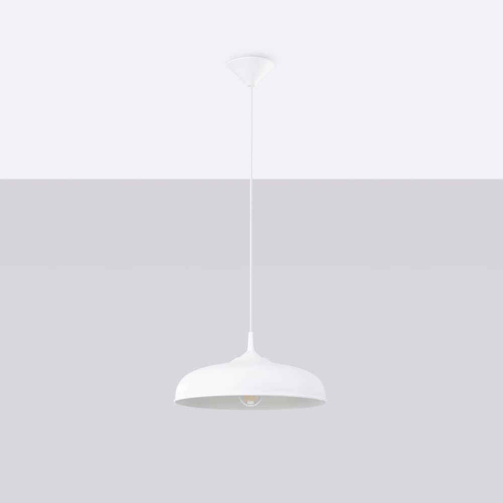 Pendelleuchten aus Stahl in Weiß - Maisons Du Monde