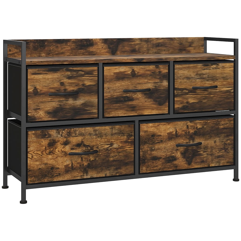 mueble organizador 98x29x63 cm marronrustico