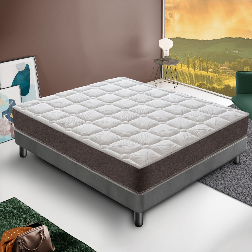 Matelas en mousse mémoire de forme 140x200 epaisseur 25 cm - Maisons du Monde