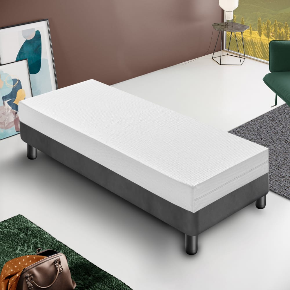 Matelas en mousse 80x190 epaisseur 14 cm, housse amovible - Maisons du Monde