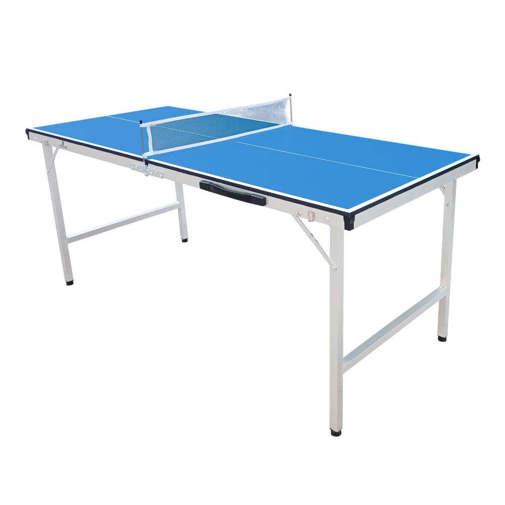 Cougar Tischtennisplatte, klappbar & tragbar 150 x 67 x 69 cm, blau style modern - Metall